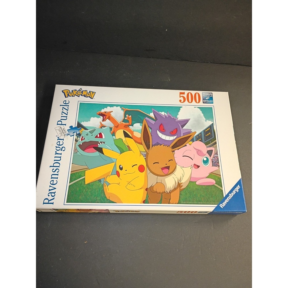 Ravensburger Pokemon Jigsaw Puzzle 500pc Cardboard Interlocking New Not Sealed